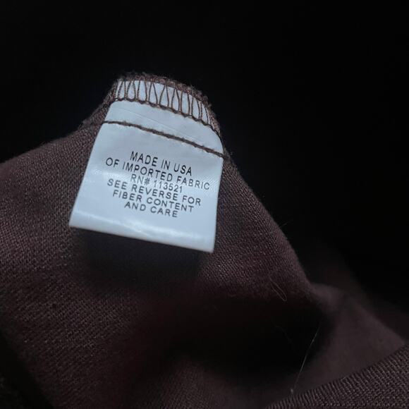 Jennifer Reale brown pleated knee-length skirt 0 - Picture 6 of 6